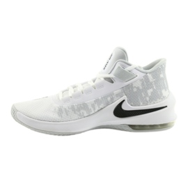 Chaussure de basket Nike Air Max Infuriate 2 blanche blanche 1