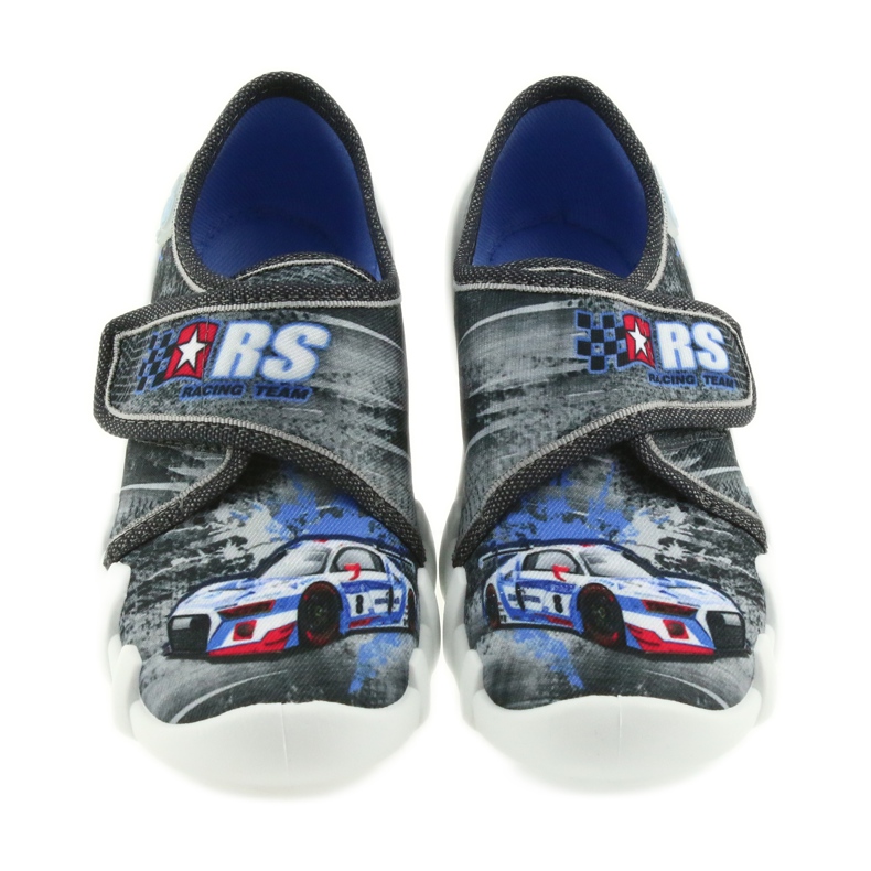 Befado chaussures enfants pantoufles 273X251 noir bleu gris rouge 3