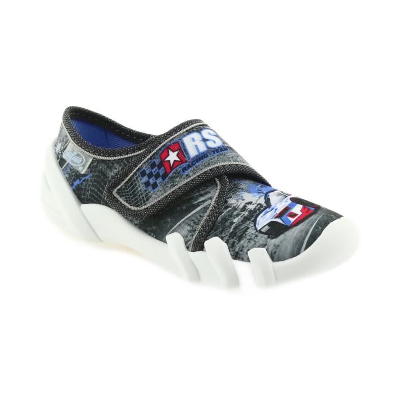 Befado chaussures enfants pantoufles 273X251 noir bleu gris rouge 1