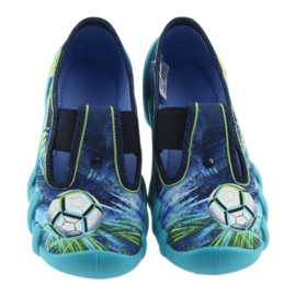 Chaussons chaussures enfant Befado 290X180 bleu vert bleu marine 3