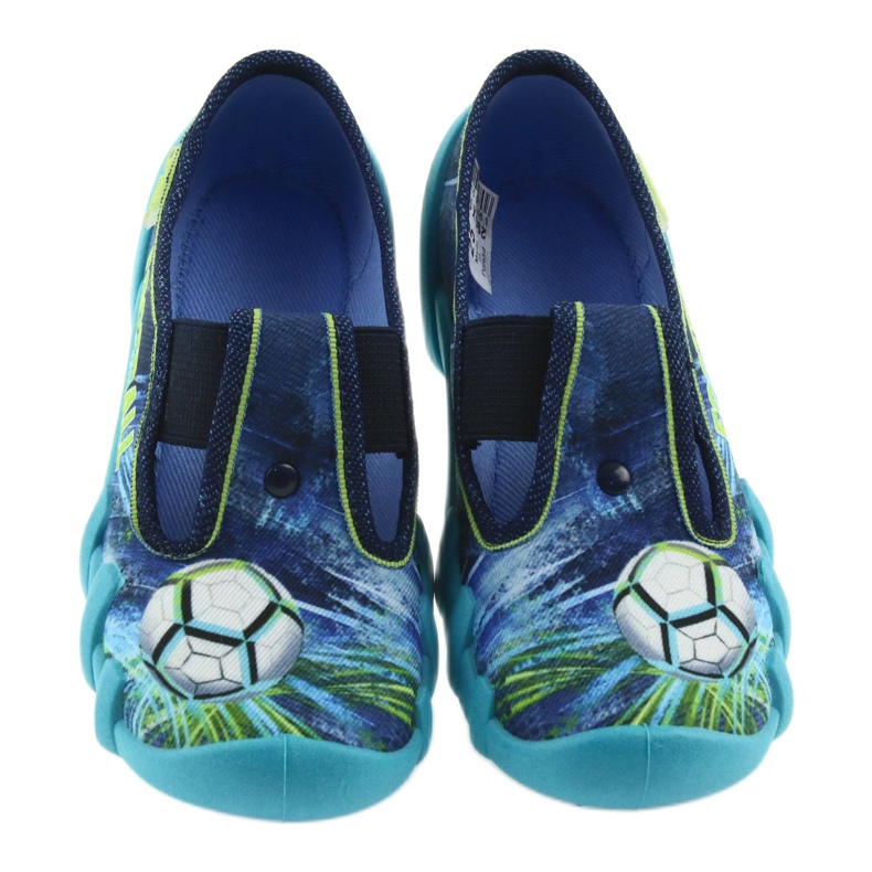 Chaussons chaussures enfant Befado 290X180 bleu vert bleu marine 3