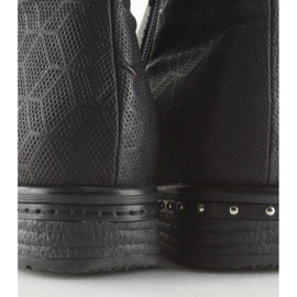 Bottes pour femmes noires 228-PG Black II-GAT 1