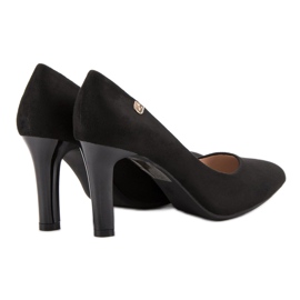 Escarpins en daim VINCEZA le noir 5