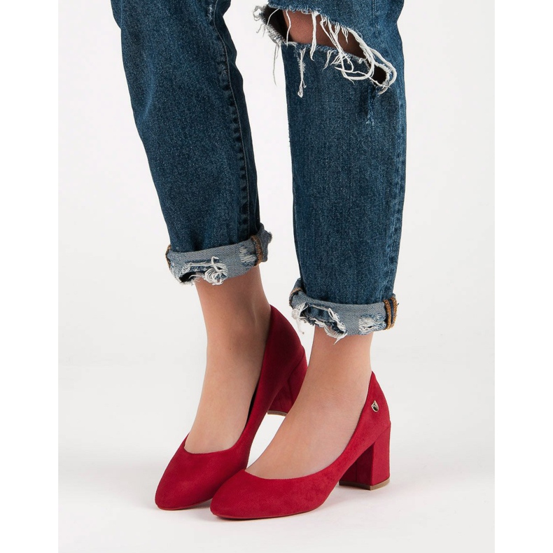 Escarpins classiques VINCEZA rouge 2