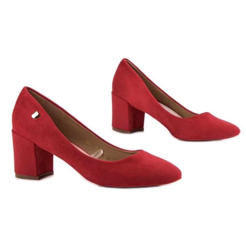 Escarpins classiques VINCEZA rouge 1