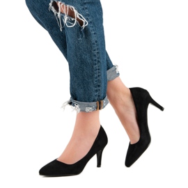 Escarpins à paillettes Vinceza le noir 1 Escarpins à paillettes Vinceza le noir 1