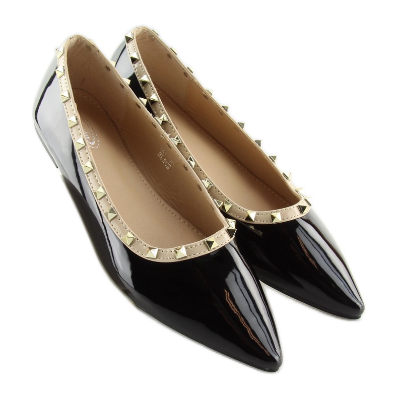 Ballerines noires 127-16 Noir 1