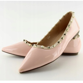 Ballerines à clous roses 127-16 Rose 3