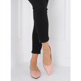 Ballerines à clous roses 127-16 Rose 5