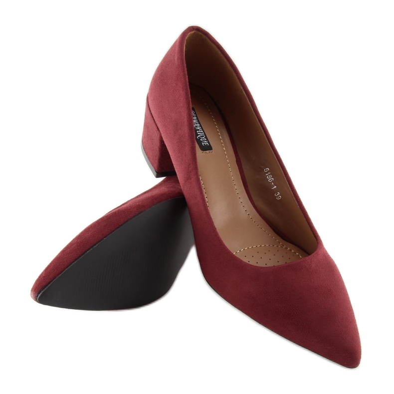 Escarpins à talons hauts bordeaux 5186 Wine Red rouge 1 Escarpins à talons hauts bordeaux 5186 Wine Red rouge 1
