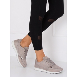 Chaussures de sport grises LR88082 Gris 1