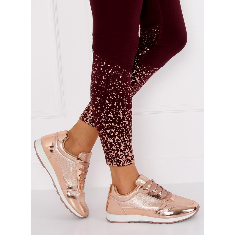 Rose LR88082 Chaussures de sport champagne 2