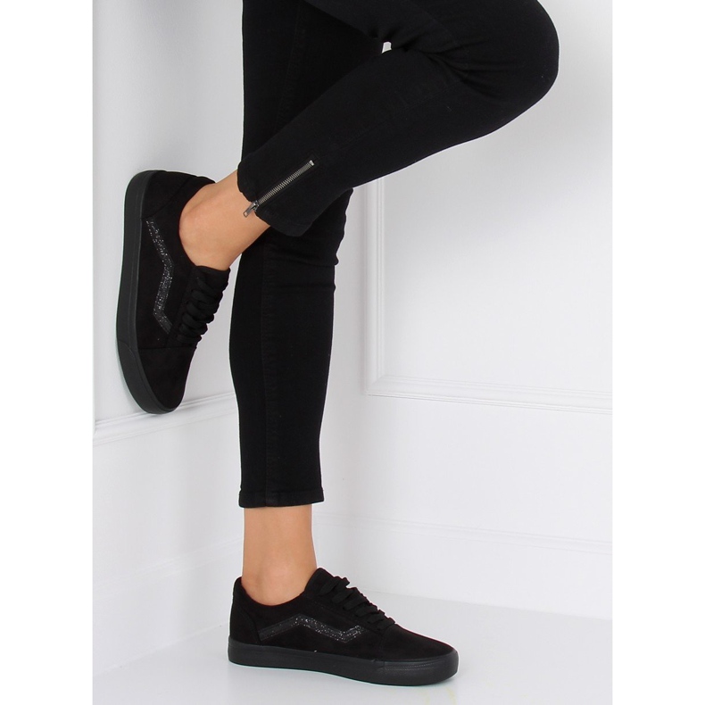 Baskets Vans noires B318-10 All Black le noir 1