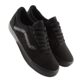 Baskets Vans noires B318-10 All Black le noir 2