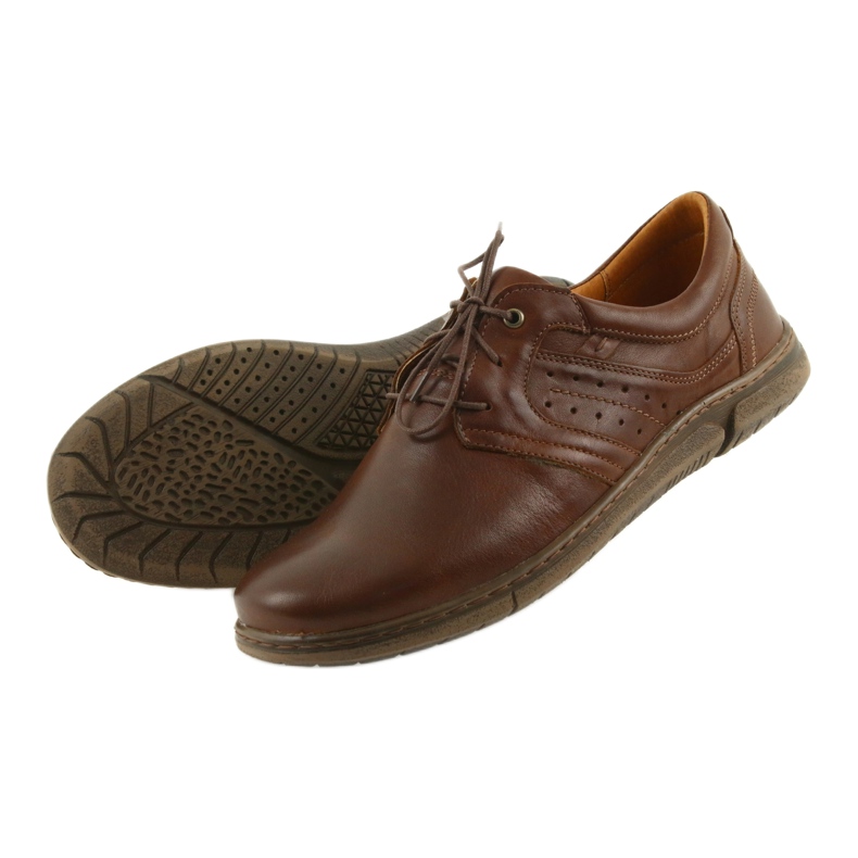Chaussures basses pour hommes Riko 870 marron brun 4