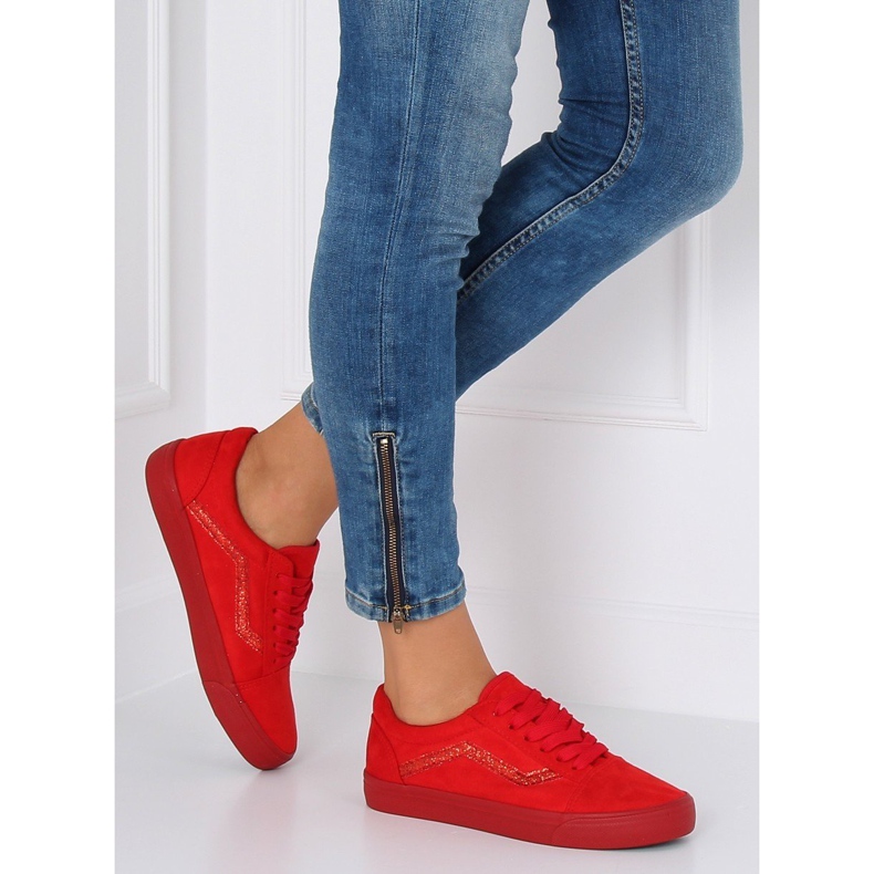 Baskets Vans rouges B318-10 Rouge 1