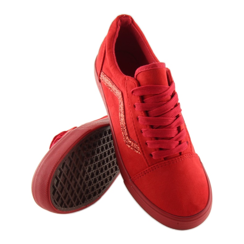 Baskets Vans rouges B318-10 Rouge 2