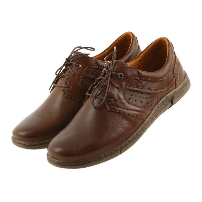 Chaussures basses pour hommes Riko 870 marron brun 3