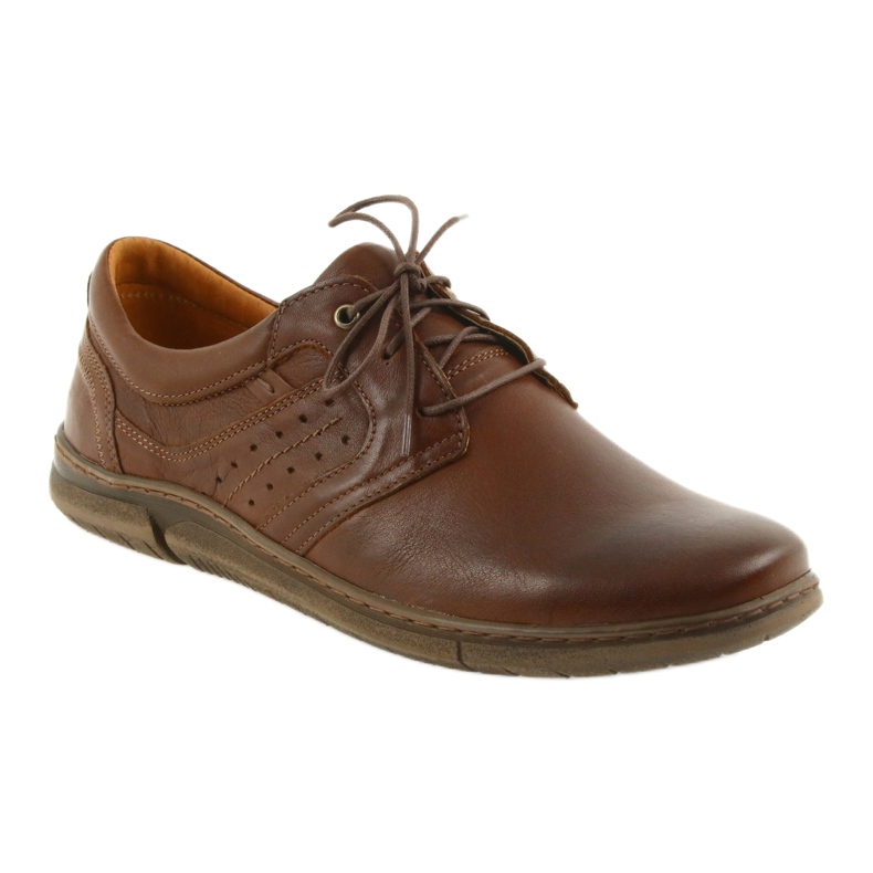 Chaussures basses pour hommes Riko 870 marron brun 1