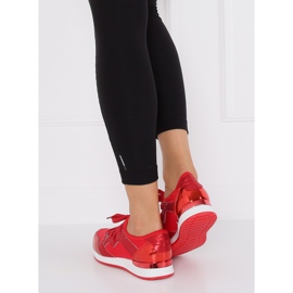 Chaussures de sport rouges 6241 Rouge 2