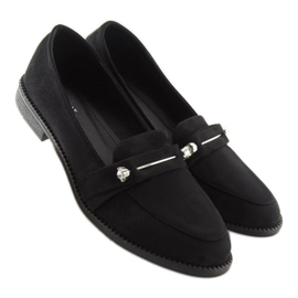 Mocassins femme noirs 3117 Noir 1