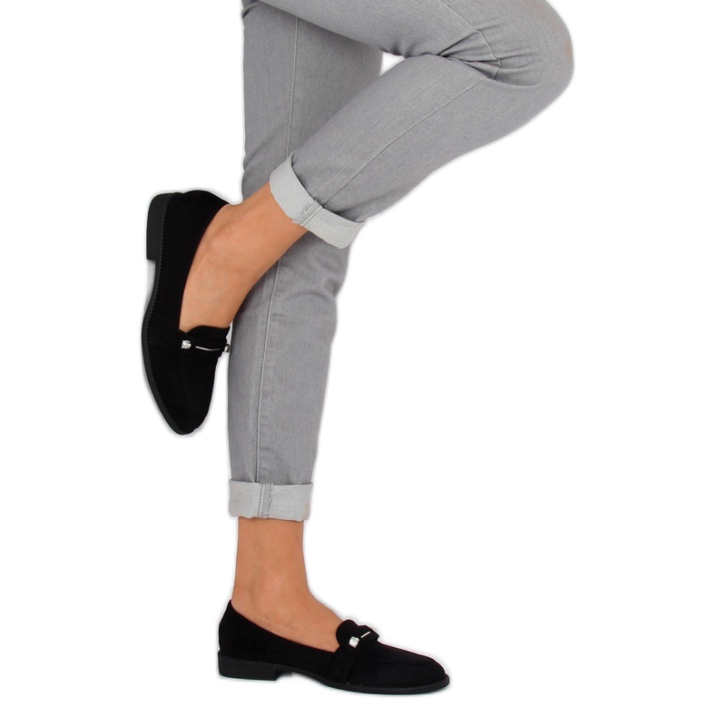Mocassins femme noirs 3117 Noir le noir 2