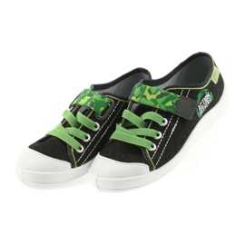 Befado chaussures pour enfants baskets pantoufles 251X102 noir 4