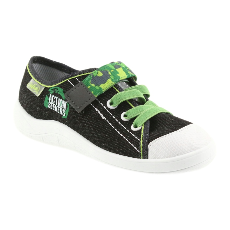 Befado chaussures pour enfants baskets pantoufles 251X102 le noir 2