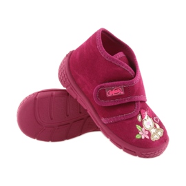 Chaussons chaussures enfant Befado rose 529P026 3