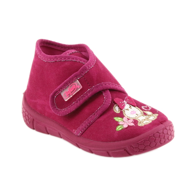 Chaussons chaussures enfant Befado rose 529P026 1