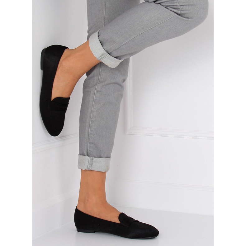 Mocassins femme noirs 3109 Noir le noir 2