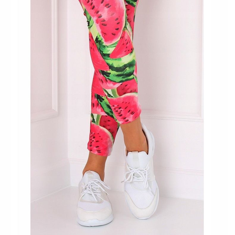 Blanc ultra léger BY-069 Chaussures de sport blanches 1