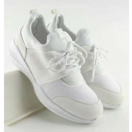 Blanc ultra léger BY-069 Chaussures de sport blanches 2
