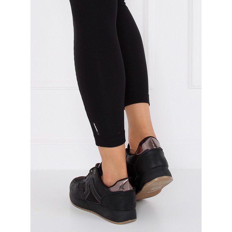 Noir KB-091 Chaussures de sport noires 1