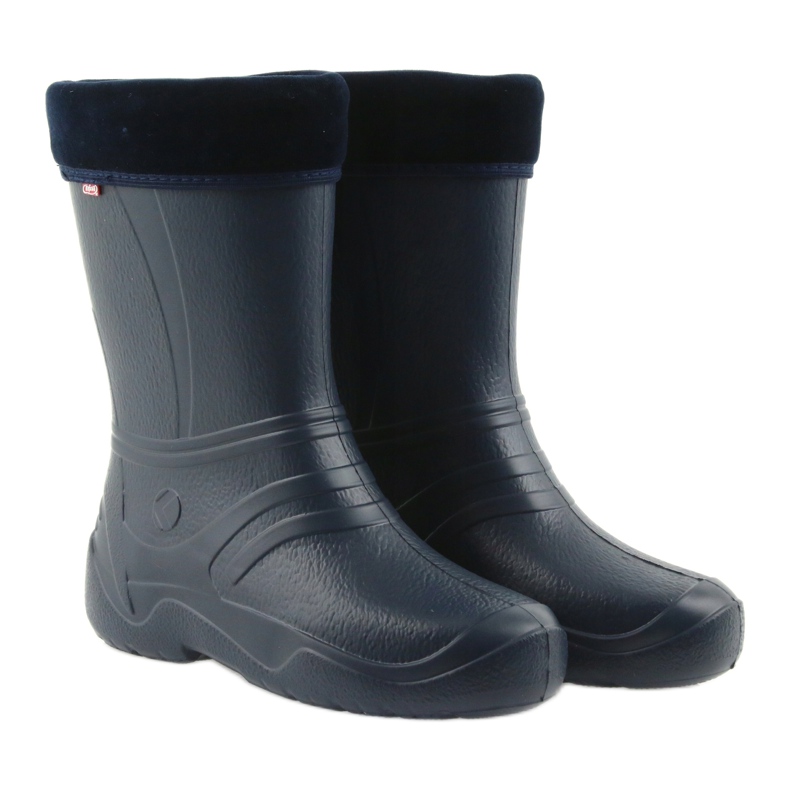 Galoshes féminines de Befado avec une chaussette bleu marine 162Q103 3