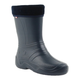 Galoshes féminines de Befado avec une chaussette bleu marine 162Q103 1