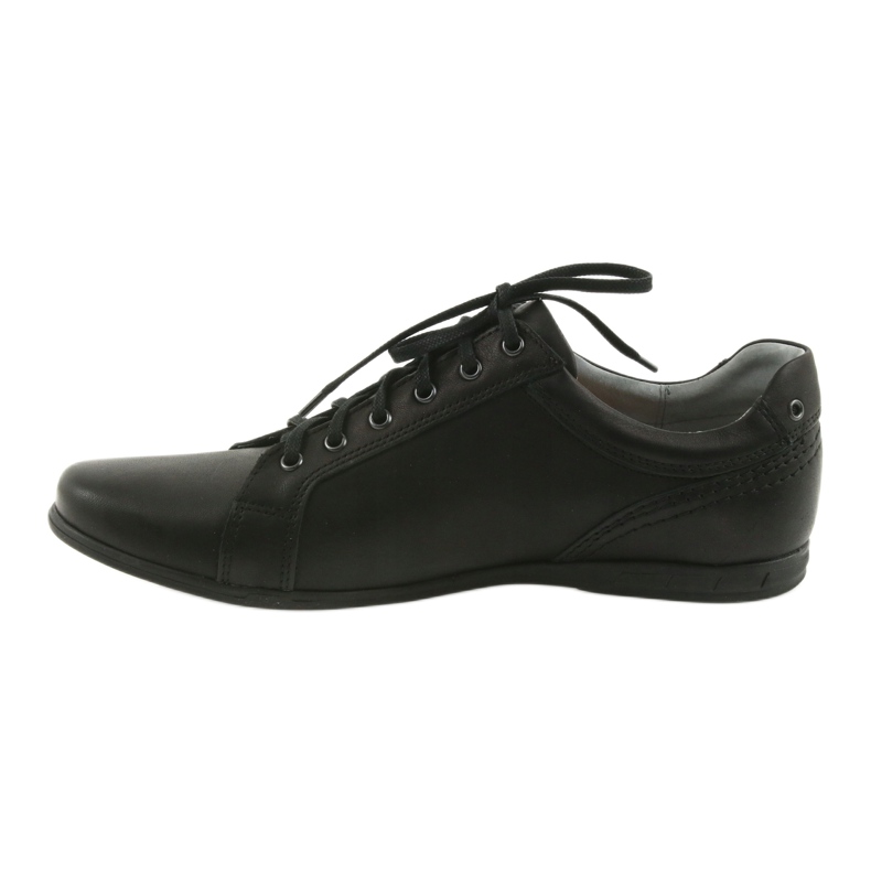 Chaussures décontractées pour hommes Riko 856 le noir 2