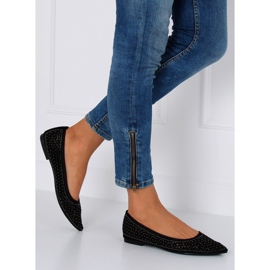 Ballerines noires ajourées 127-25 Noir le noir 5