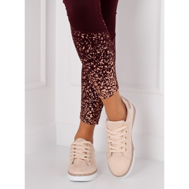 Baskets femme roses K-307 Rose 1