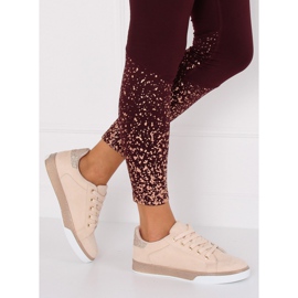 Baskets femme roses K-307 Rose 2