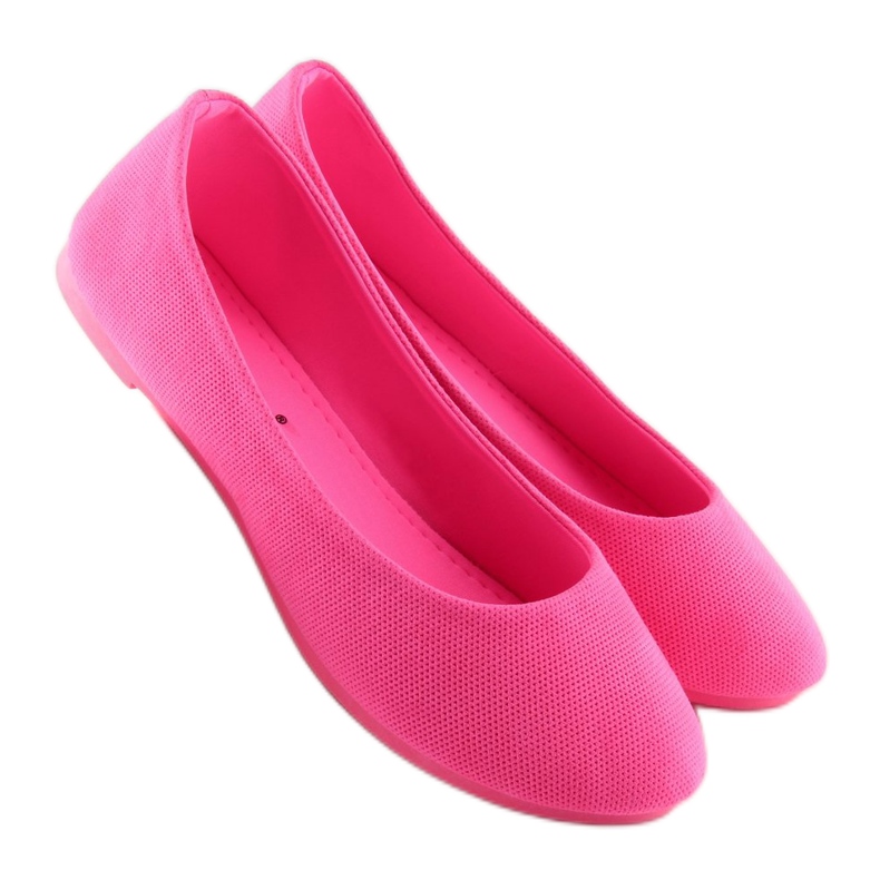 Ballerines Femme Rose JX1018 Fuchsia 1 Ballerines Femme Rose JX1018 Fuchsia 1