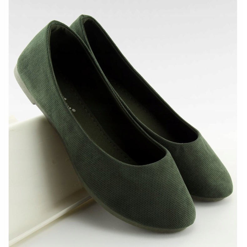Ballerines femme vertes JX1018 Vert 2