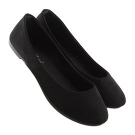 Ballerines femme noires JX1018 Noir 1