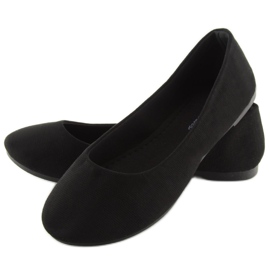 Ballerines femme noires JX1018 Noir 2