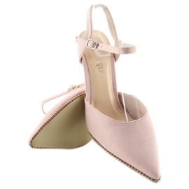 Sandales roses sur épingle J1126-1 Rose 2 Sandales roses sur épingle J1126-1 Rose 2