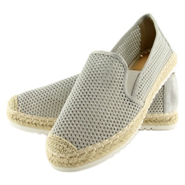 Espadrilles grises pour femme 6602 Gris 2 Espadrilles grises pour femme 6602 Gris 2