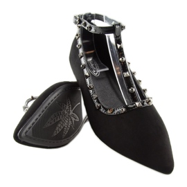 Ballerines noires 127-13 Noir 1