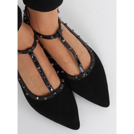 Ballerines noires 127-13 Noir le noir 4