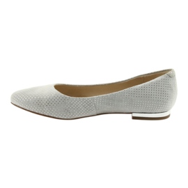 Ballerines Caprice pour femmes 22104 gris 2