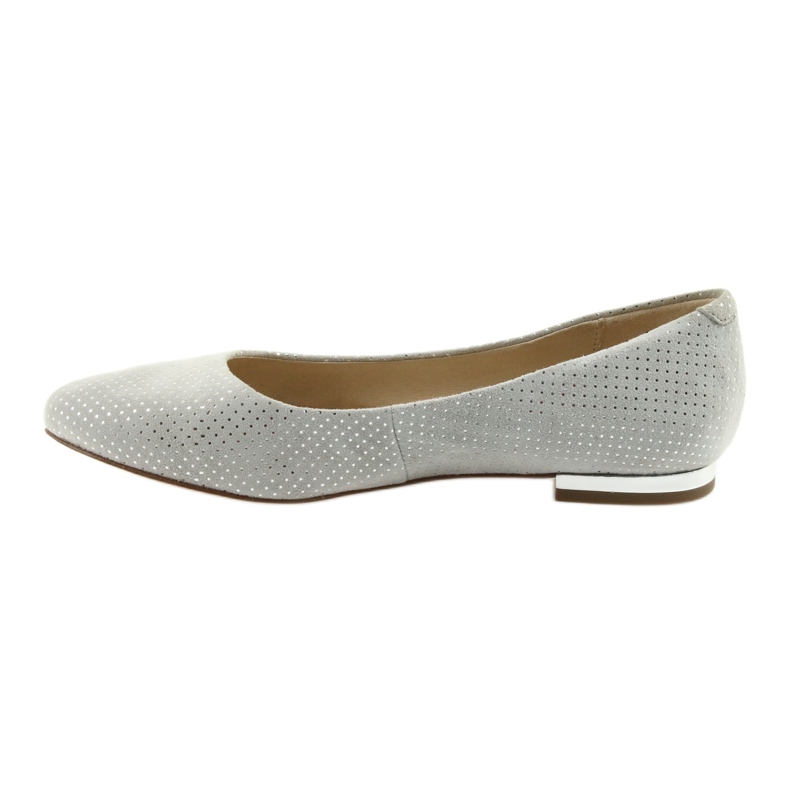 Ballerines Caprice pour femmes 22104 gris 2